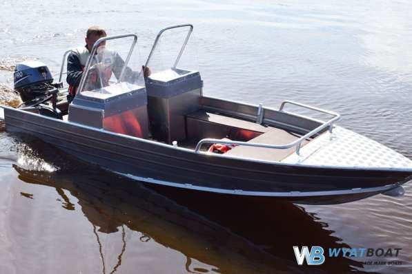 Купить лодку Wyatboat-390 M с консолями в Петрозаводске фото 13