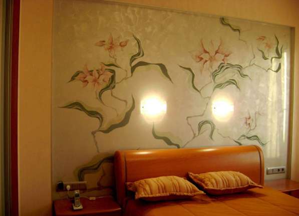 Художественная роспись стен в интерьере в Краснодаре