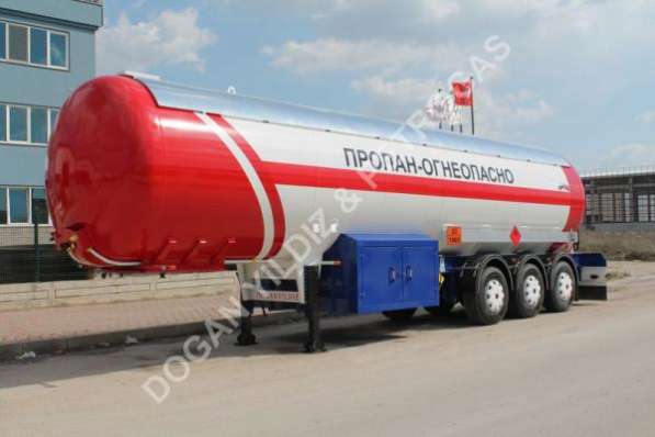 Автоцистерна полуприцеп 50 м3 газовоз Dogan Yildiz в Москве фото 3