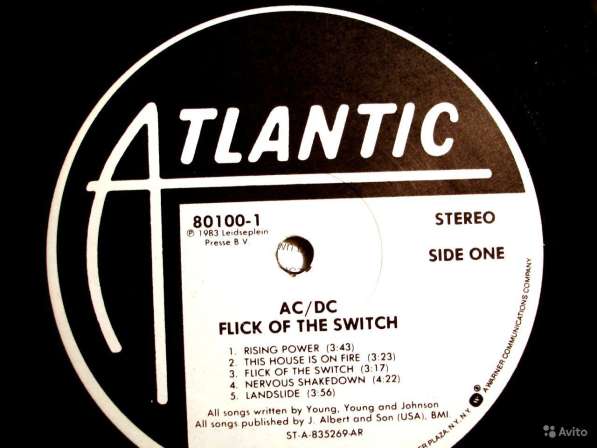 AC/DC - Flick Of The Switch в Санкт-Петербурге фото 3