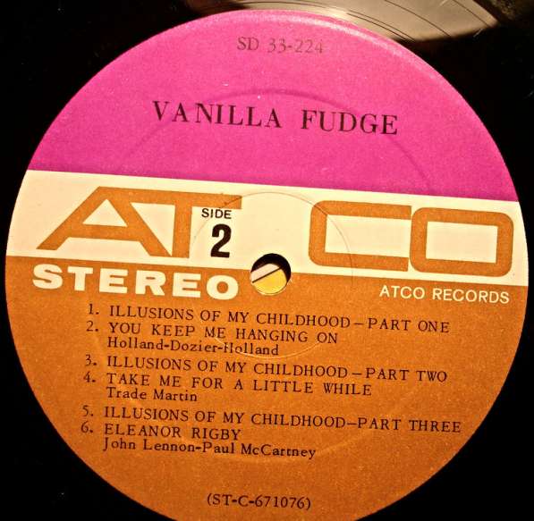 Vanilla Fudge ‎– Vanilla Fudge в Санкт-Петербурге