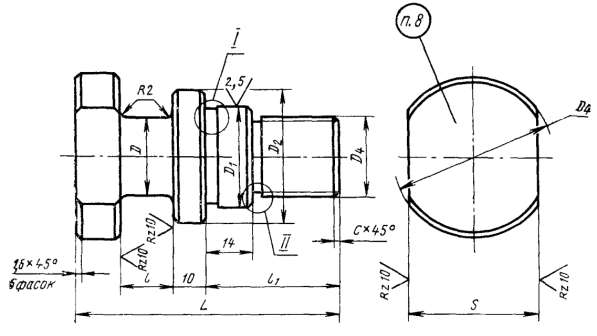 Переходники для кокилей гост 21090-75