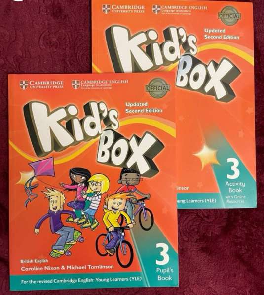 Kid's Box 3 комплект Pupil's book + Activity book