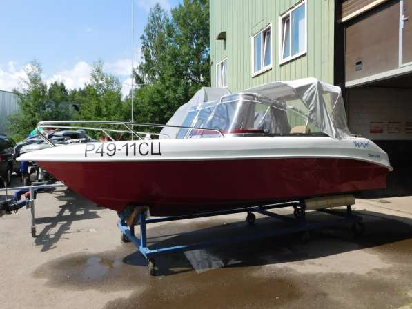 Продажа прогулочного катера Vympel 5400 OPEN BowRider + тент в Санкт-Петербурге фото 10
