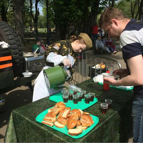 Аренда полевой кухни, обслуживание мероприятий в Москве фото 9