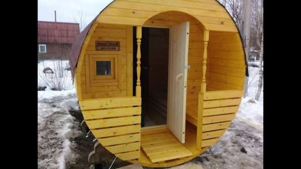 Баня бочка под ключ