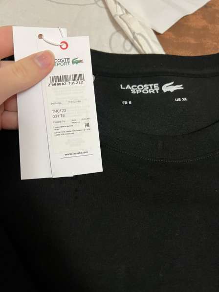 Футболка Lacoste в Москве фото 8