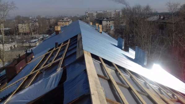 Ремонт кровли крыш в Новосибирске