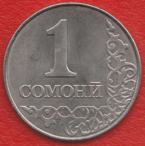 Таджикистан 1 сомони 2011 г.