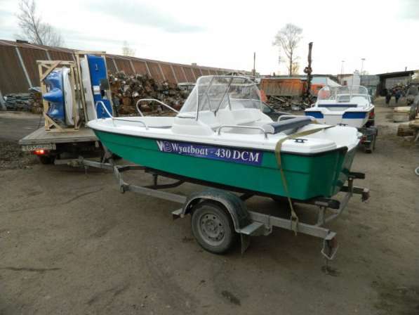 Купить катер (лодку) Wyatboat-430 DCM в Рыбинске фото 6