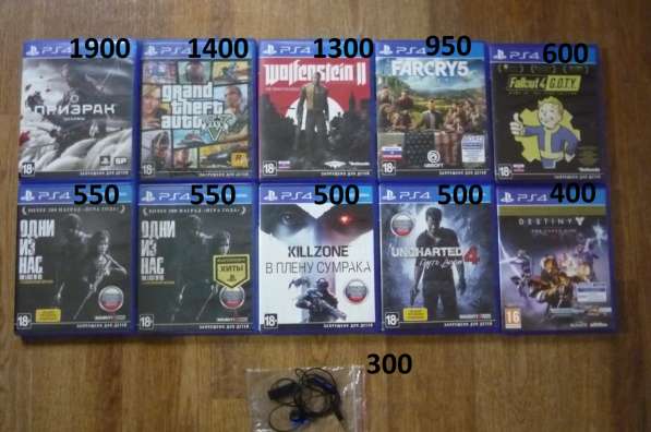 Диски для Sony PS4 в Омске фото 22