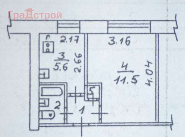 Продам однокомнатную квартиру в Вологда.Жилая площадь 21 кв.м.Этаж 1.Дом кирпичный. в Вологде