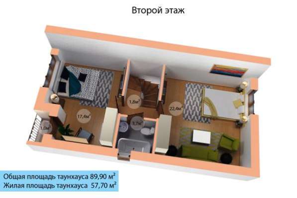 Продаю 3к.кв в 300 метров от школы в Краснодаре фото 3