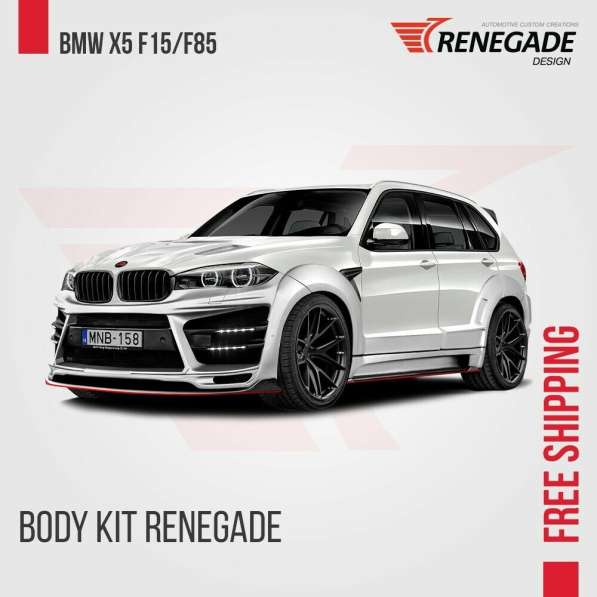 Body Kit Para BMW X5 F15 F85 "Renegade" Wide Body 2013-2018