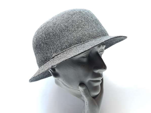 Шляпа панама шерстяная мужская AIS (серый) в Москве фото 7