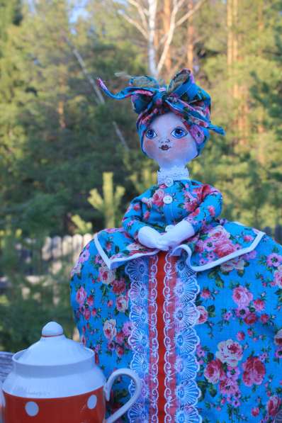 Кукла-грелка на чайник, самовар. Кухонный текстиль в Сыктывкаре