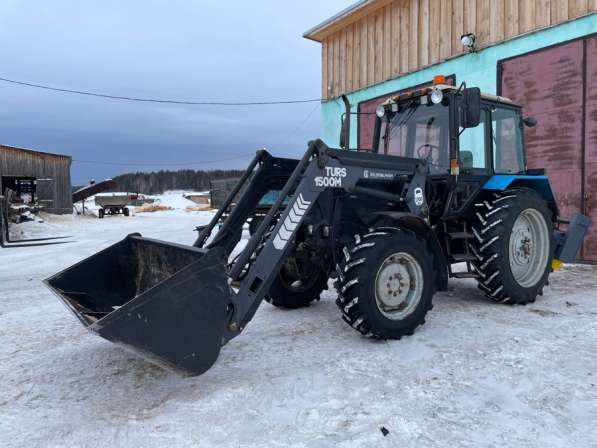 Аренда трактора МТЗ для уборки снега в Екатеринбурге