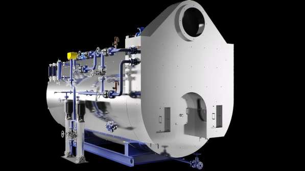 Жaротрубный пaровой котел в фото 4