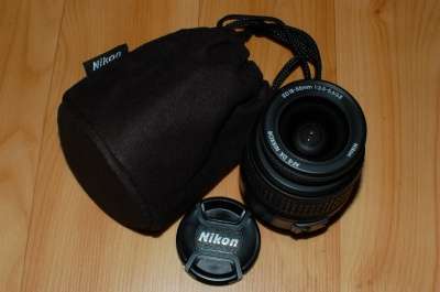 Новый мешочек для хранения объективов Nikon