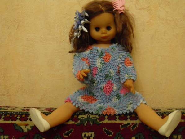 Шикарная кукла ростом 60 см. в отличном состоянии в Анапе фото 3
