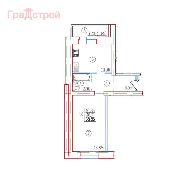 Продам однокомнатную квартиру в Вологда.Жилая площадь 38,50 кв.м.Этаж 2.Есть Балкон. в Вологде