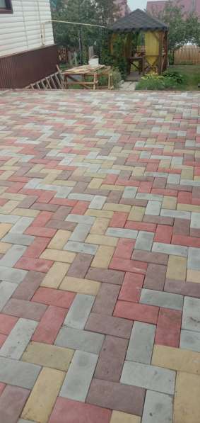 Укладка тротуарной плитки в Бирске фото 6