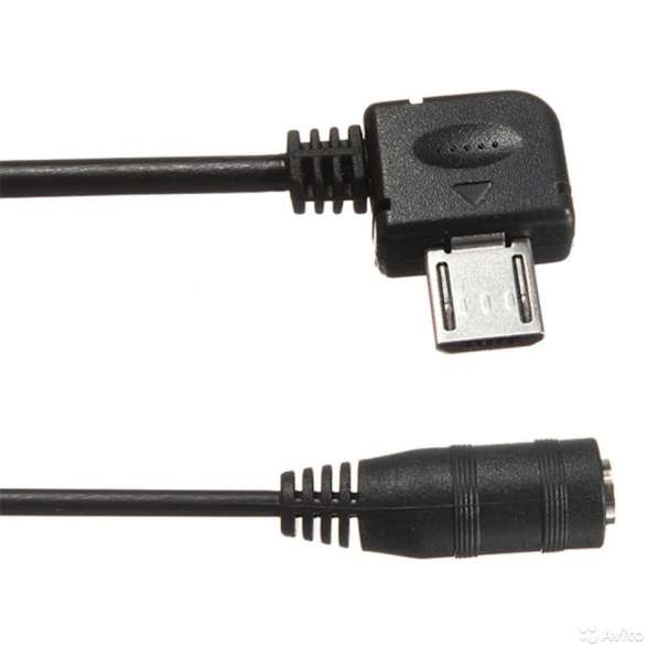 Микро USB аудио кабель, для наушников, внешнего ми в Волгограде фото 5