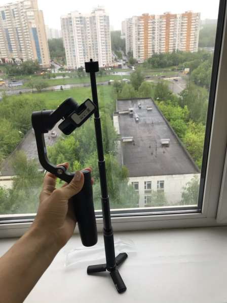 Новый стабилизатор vlog Pocket (черный) + удлинитель в Москве фото 5
