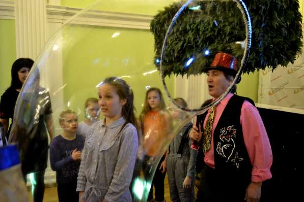 Шоу мыльных пузырей Красноярск в Красноярске фото 5