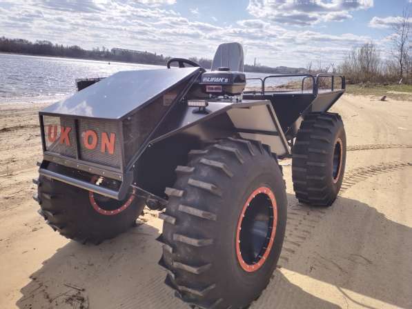 Плавающий вездеход переломка Kaur 4х4