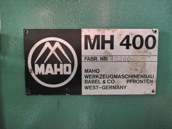 СТАНОК универсально-фрезерный MAHO-400 немецкий (92г) из НИИ в Зеленограде фото 7