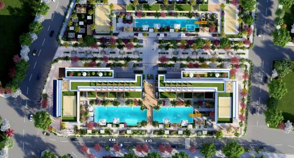 1-к. квартира 39м² Турция, Мерсин, Эрдемли