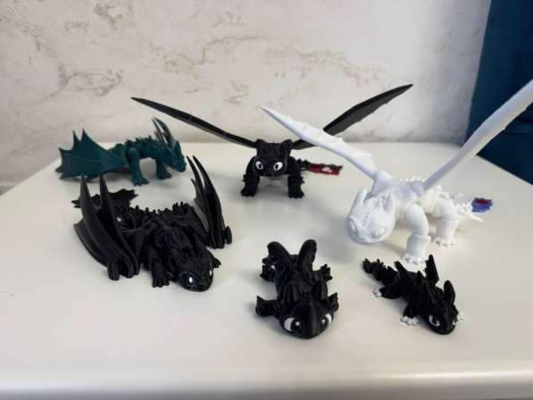 3д игрушка Ночная фурия в Москве фото 5