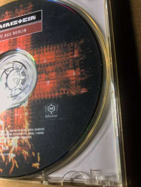 CD Диск Rammstein «Live aus Berlin» в Екатеринбурге