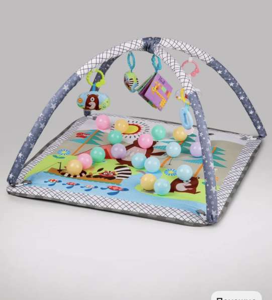 Развивающий коврик манеж для малышей
