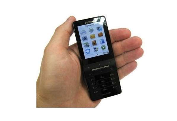 Новый Philips Xenium X550 Black (Ростест, комплект)