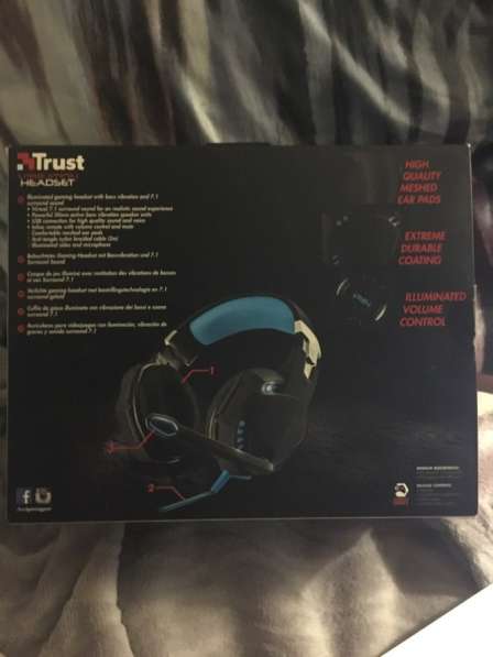 Trust GXT 363 7.1 Bass Vibration Headset в Краснодаре
