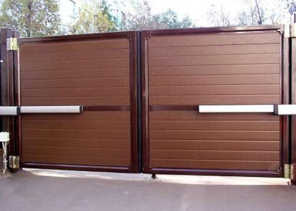 Откатные ворота в Электрогорске в Электрогорске фото 25