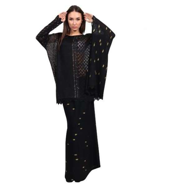 Вязаное платье в фото 3