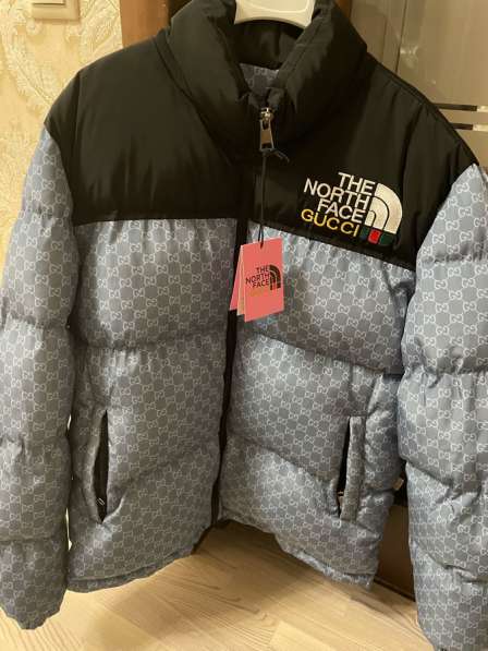 Зимняя куртка The north face x Gucci
