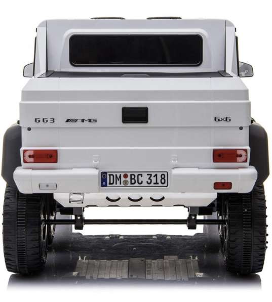 Детский электромобиль Merсedes-Benz G63 AMG White 4WD - DMD- в Щелково фото 3