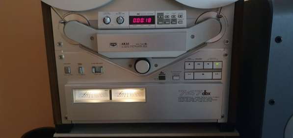 Японский катушечный стерео магнитофон Akai GX-747dbx в Береславке фото 4