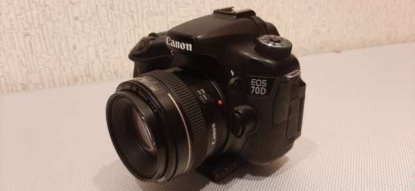 Фотоаппарат Canon EOS 70D+EF50 F1/4