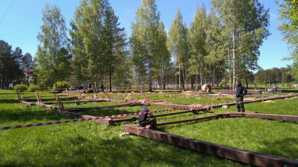 Веревочный парк, экстрим парк развлечений в Москве
