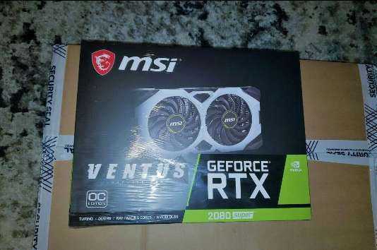 MSi RTX 2080 super ventus в 