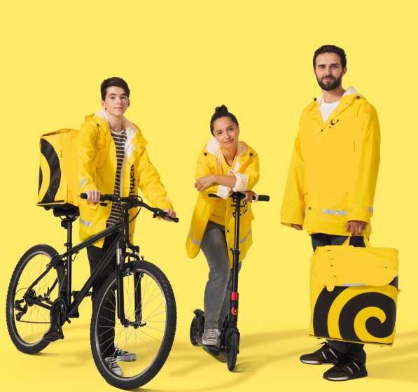 Курьеры в сервис Яндекс. Еда в Рязани