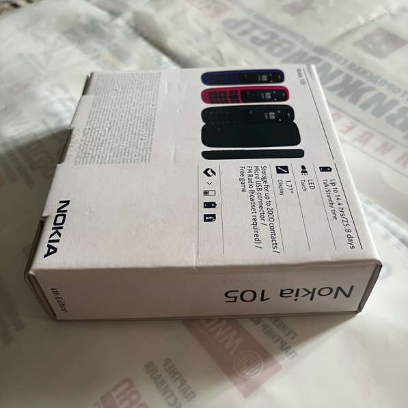 Телефон nokia 105 2019 SS в Москве фото 3
