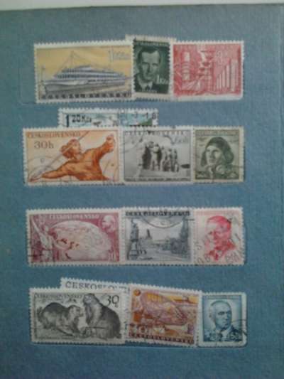 Почтовые коллекционные марки Чехословаки в Москве фото 5