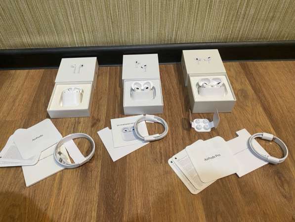 Наушники apple AirPods