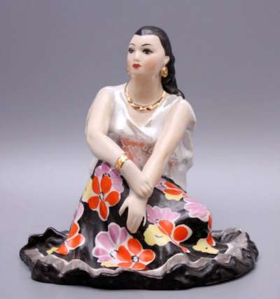 Статуэтка "Цыганка", Дулево, 1